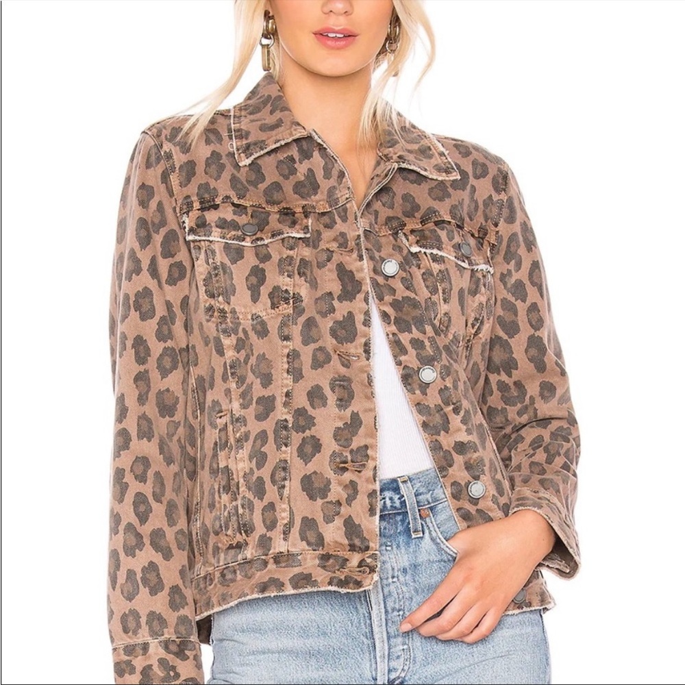 #K——BLANK NYC LEOPARD JACKET